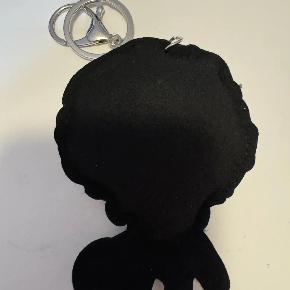Lovely Lady Rhinestone Keychain